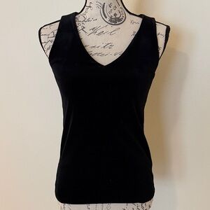 White House Black Market Sleek Black Tank Top brand new